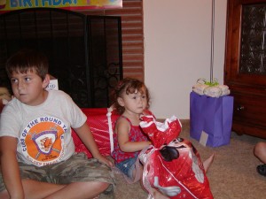 2yrsold 014 Almost time to open presents