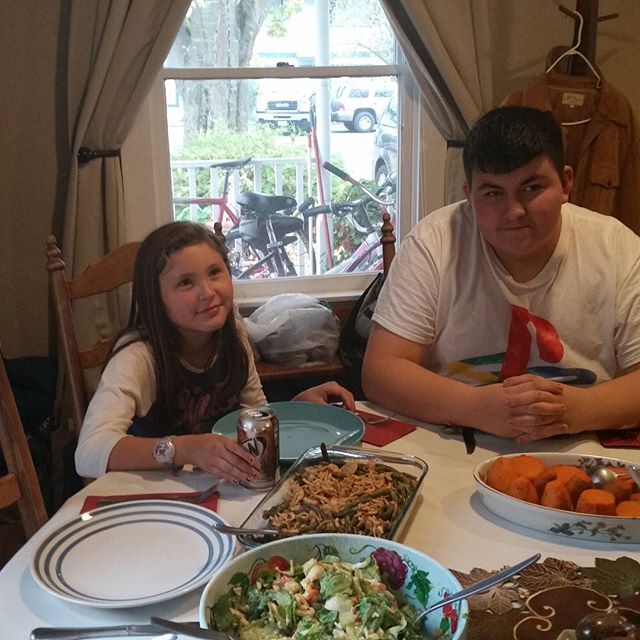 Jason and Christa, Thanksgiving 2017.
