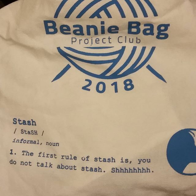 The other reason today was a food mail day. #jimmybeanswool #beaniebag