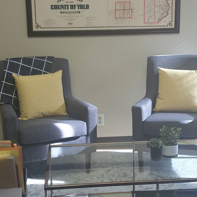 A small glimpse at our new office look. Love it!