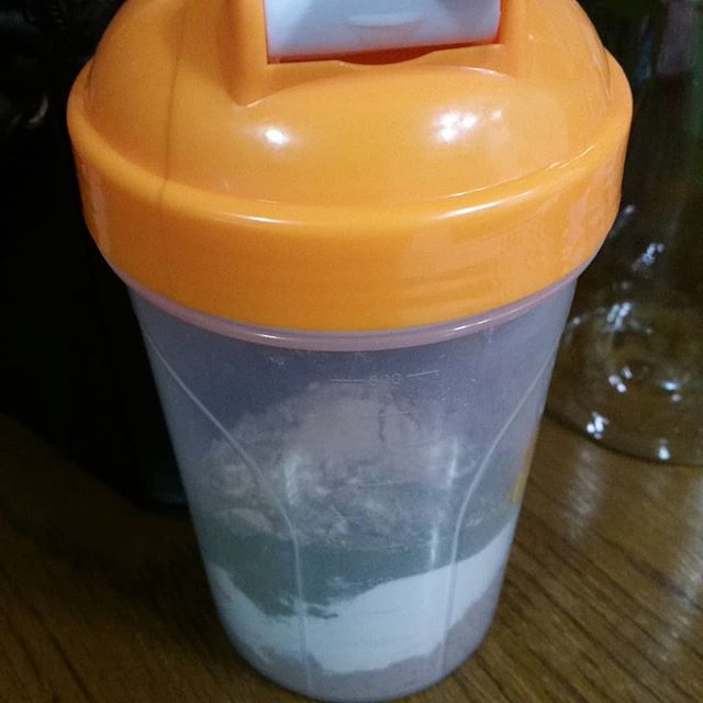 Breakfast today #tryingsomethingnew #arbonne30daystohealthyliving