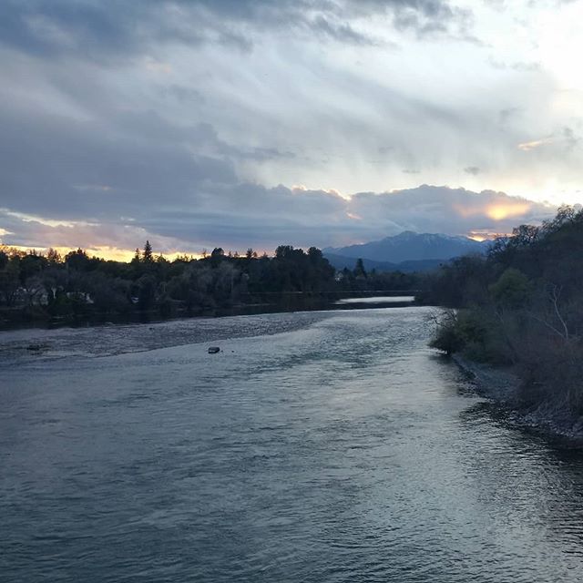 Last of sunset