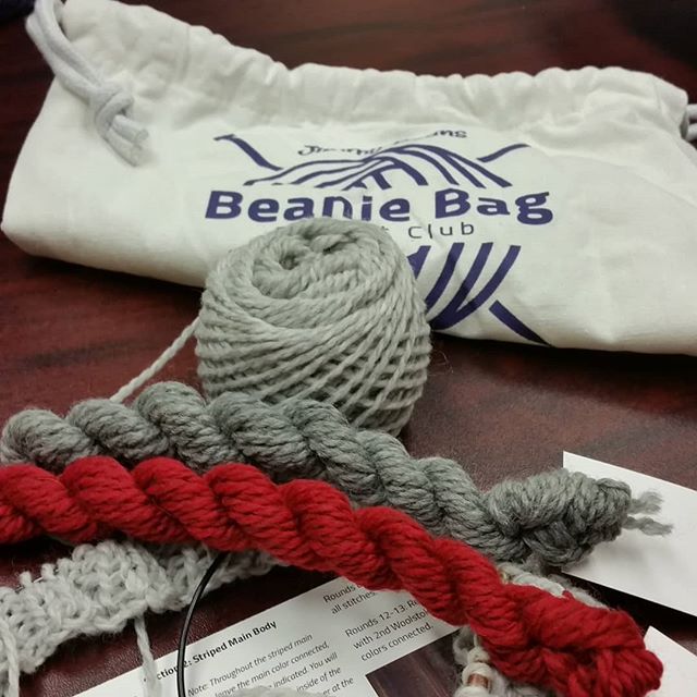 Good mail day! #beaniebag #jimmybeanswool
