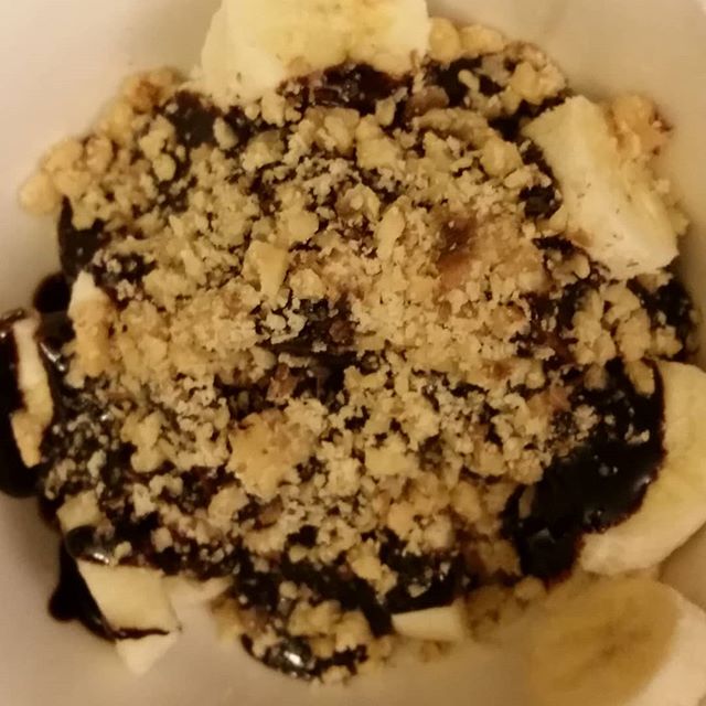 Dessert. I might have overdone the chocolate. Can you do that?