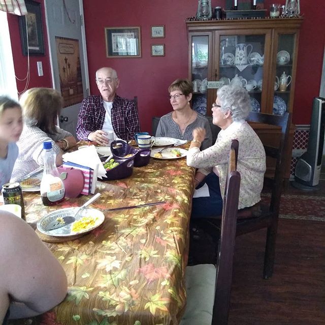 Grammy, Gpa & Gma O and  Aunt Mary Lou  who is visiting California.