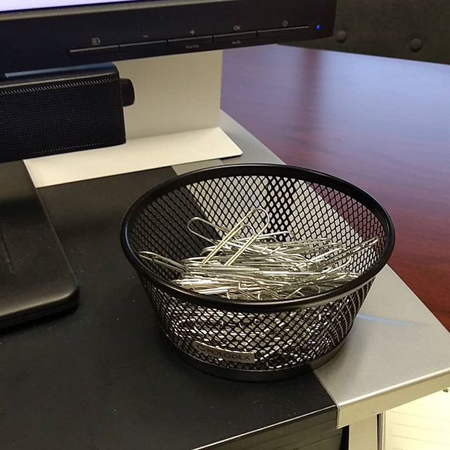 My daughter was in my office this am, sees my paper clips & says "Mom you are just like Mcgyver!" Lol if only baby! Lol
