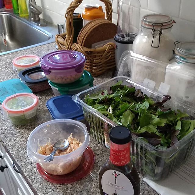 Yeah! My at-home salad bar is back in business.
