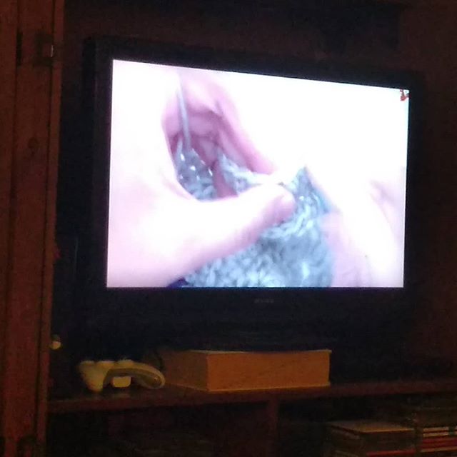 When I don't have time to crochet at lunch, I watch crochet videos. #cozyaddiction