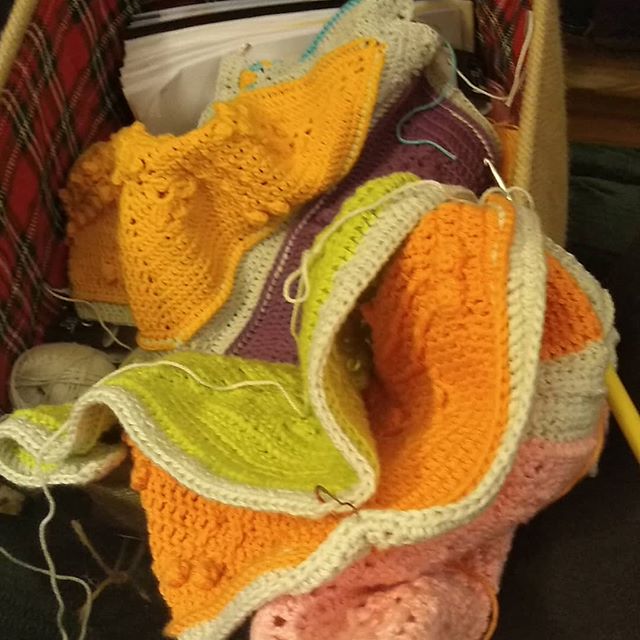 Yeah! I'm back in action! #crochet #scheepjesubuntucal2018