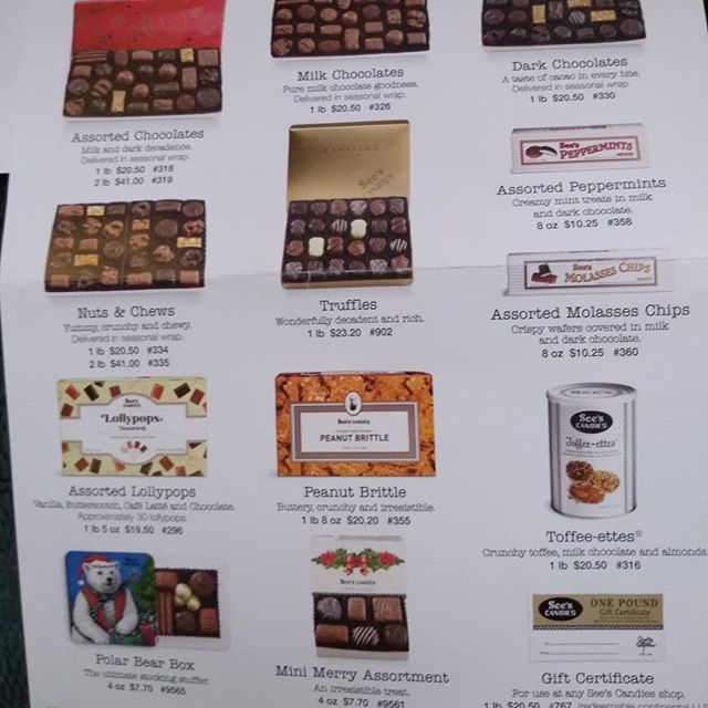 Friends & Family...Christa is selling candy as a fundraiser for gymnastics. Please let us know if you want to order some!