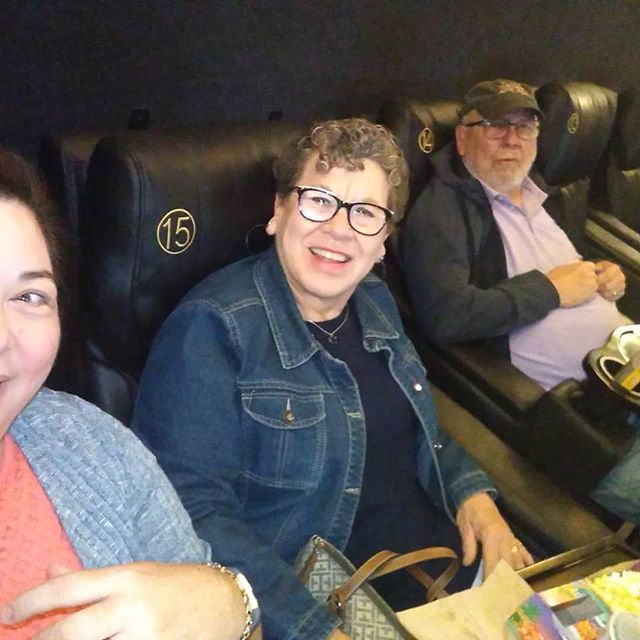 Ready to watch The Grinch w/ Gpa & Gma!