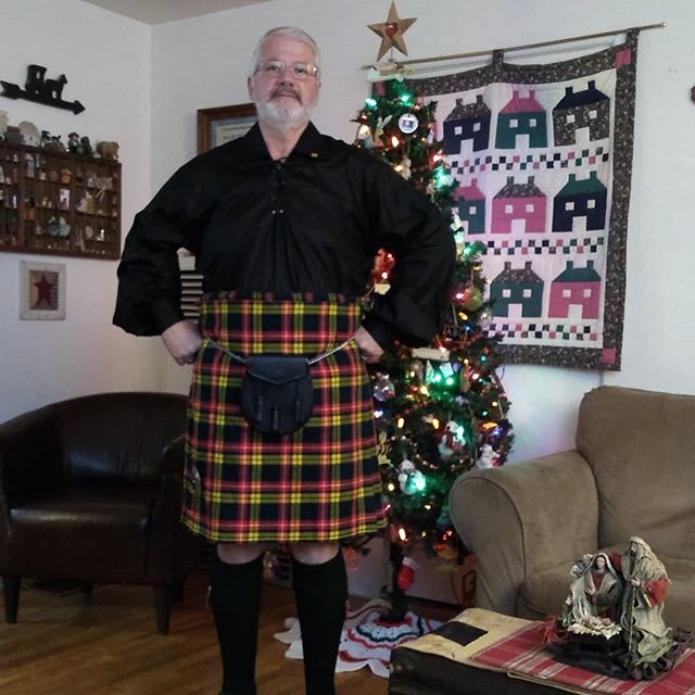 He's off to celebrate St. Andrew's Day with his students. #neighborhoodchristianschool