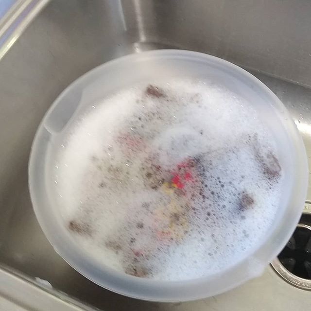 Soaking Christmas presents!